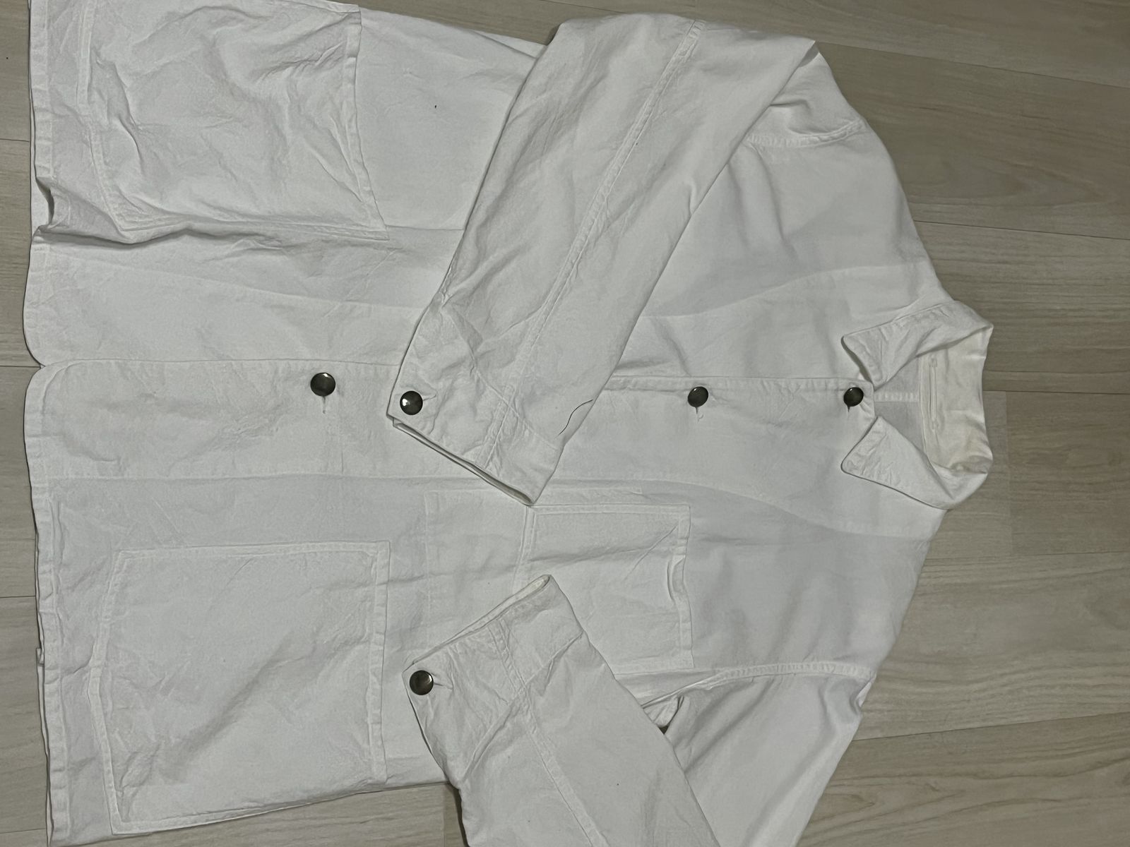 COMOLI ホワイト1938ジャケット(WHITE)全体